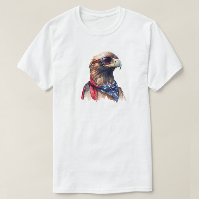 T-shirt 4 juillet Hawk (Design devant)