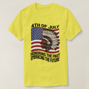 T-shirt 4 juillet honorer le passé Faire place à l'avenir