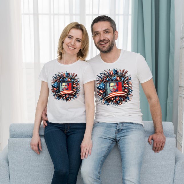T-shirt 4 juillet JD Vance (Créateur téléchargé)