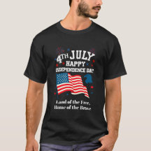 4 juillet Joyeuse fête de l'Indépendance, Terre de
