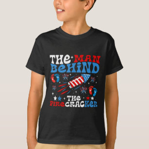 T-shirt 4 juillet l'homme derrière le pétard drôle P