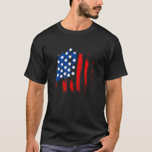 T-shirt 4 juillet Mens Chemises Graffiti 4 juillet Chemise