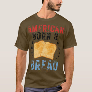 T-shirt 4 juillet Pain Baking I Love Pain Bor Américain