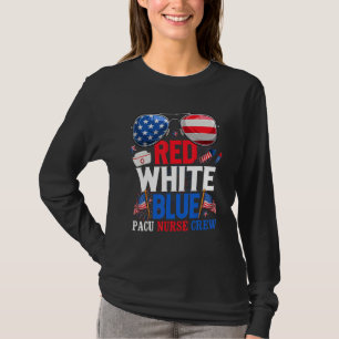 T-shirt 4 juillet Patriote de l'équipage de l'infirmière P