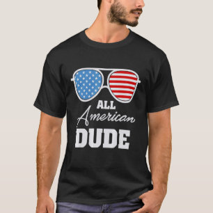 T-shirt 4 juillet Patriotique American Family Boy Matching
