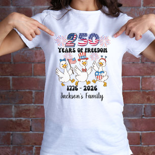 T-shirt 4 juillet tenue de famille assortie États-Unis 250