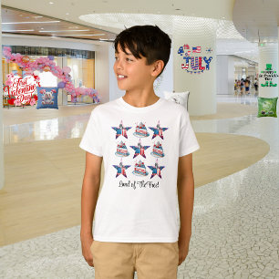 T-Shirt "4 juillet "Terre de liberté"