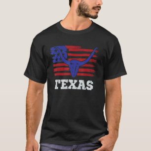 T-shirt 4 juillet Texas State Country
