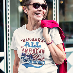 T-shirt 4 juillet Toute la famille patriotique grand-mère 