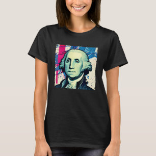 T-shirt 4 juillet USA George Washington