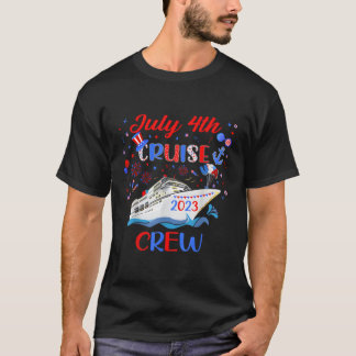 T-shirt 4 juillet Voyage de croisière
