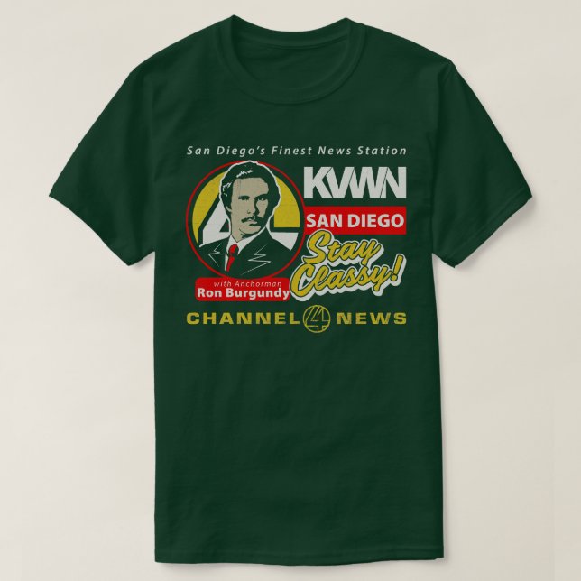 T-shirt 4 KVWN San Diego (Design devant)