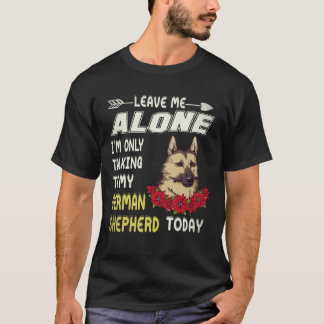 T-shirt 4 Laissez-moi tranquille je parle seulement à mon