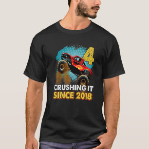 T-shirt 4 Le broyer depuis 2018 Monster Truck 4e anniversa