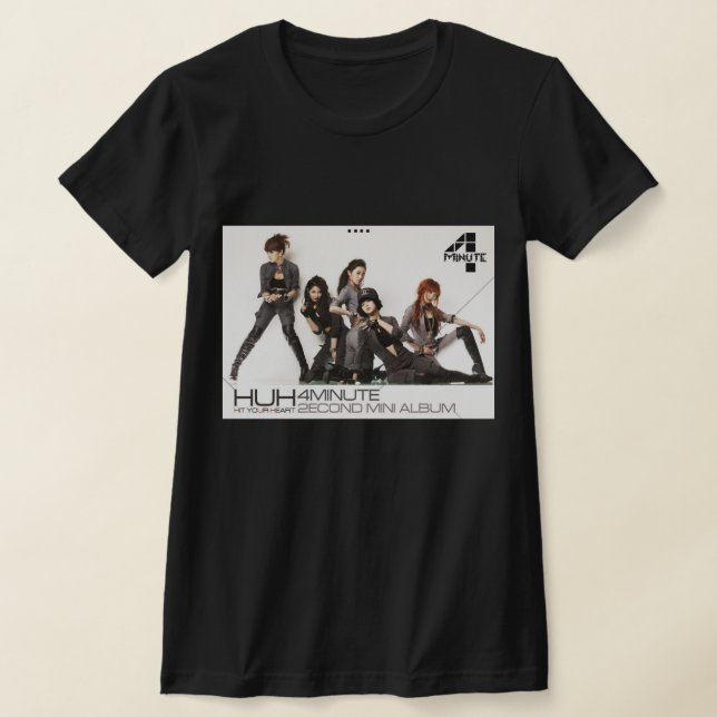 T-shirt 4 Minute Hit Ton Coeur (Poser)
