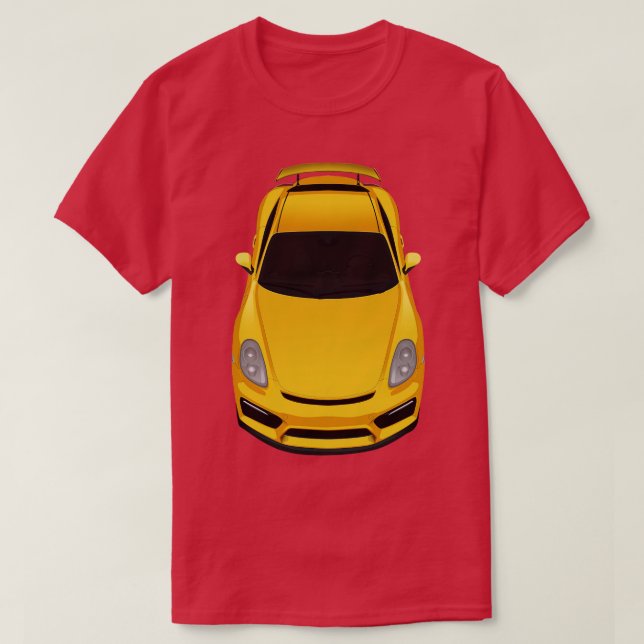 T-shirt 4 nuances de jaune (Design devant)