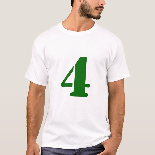 T-shirt 4 rappelés jamais (Devant)
