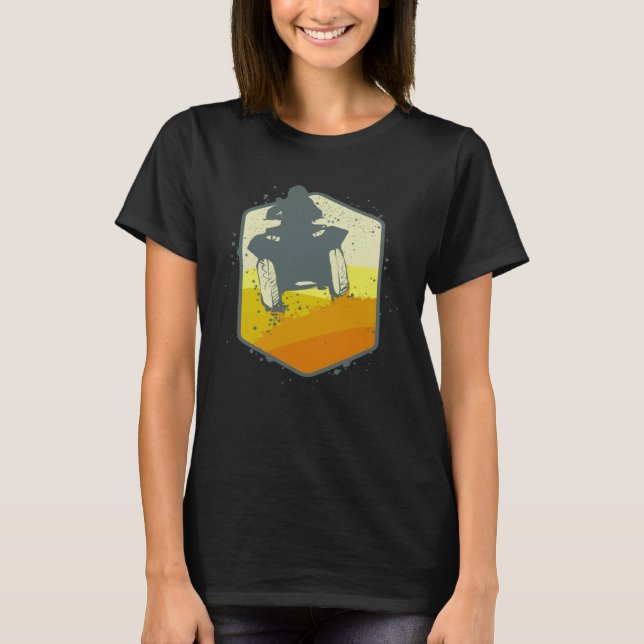 T-shirt 4 roues et quatre capot ATV (Devant)
