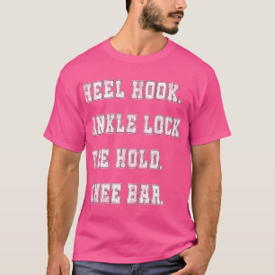 T-shirt 4 Soumissions Verrouillage de la jambe Jiu Jitsu C