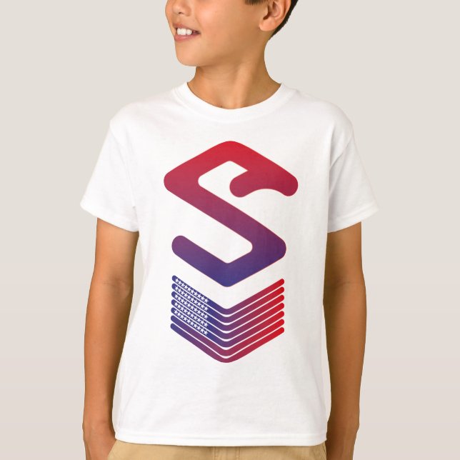 T-shirt 4 th July usa/eeuu texto simplificado by Masanser (Devant)