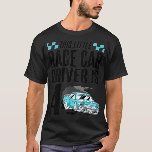 T-shirt 4 Year Old 4th Birthday Poison Boys Funny Kids Rac (Devant)