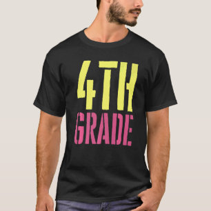 T-shirt 4e année Bonne première journée de l'école hommes