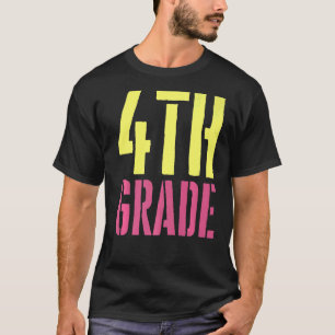 T-shirt 4e année Bonne première journée de l'école hommes
