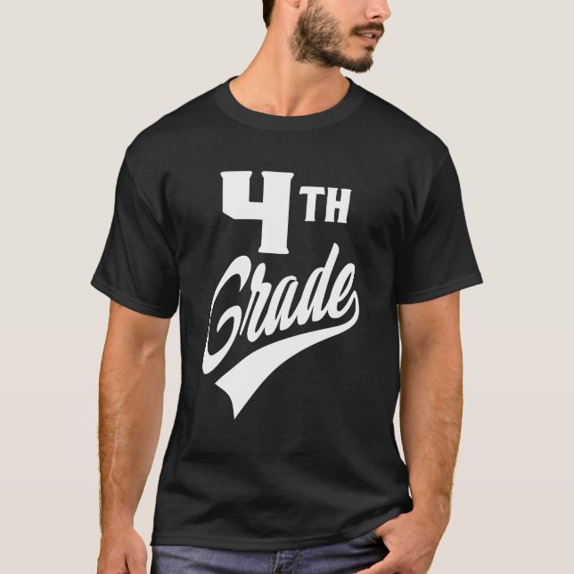 T-shirt 4e année école secondaire (Devant)