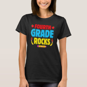 T-shirt 4e année Rocks 4e année Retour à l'école