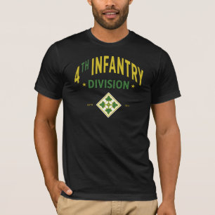 T-shirt 4e division d'infanterie - armée américaine