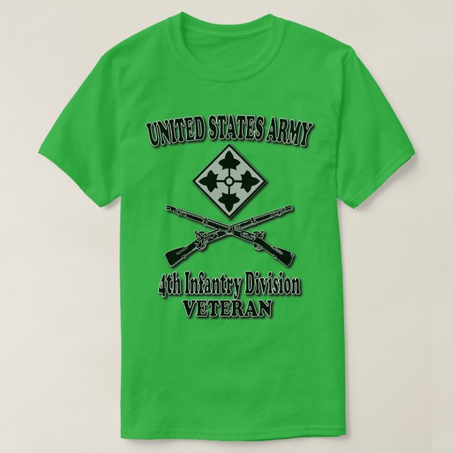 T-shirt 4e division d'infanterie Vétérinaire (Design devant)