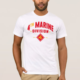 T-shirt 4e division maritime "Combat quatrième"