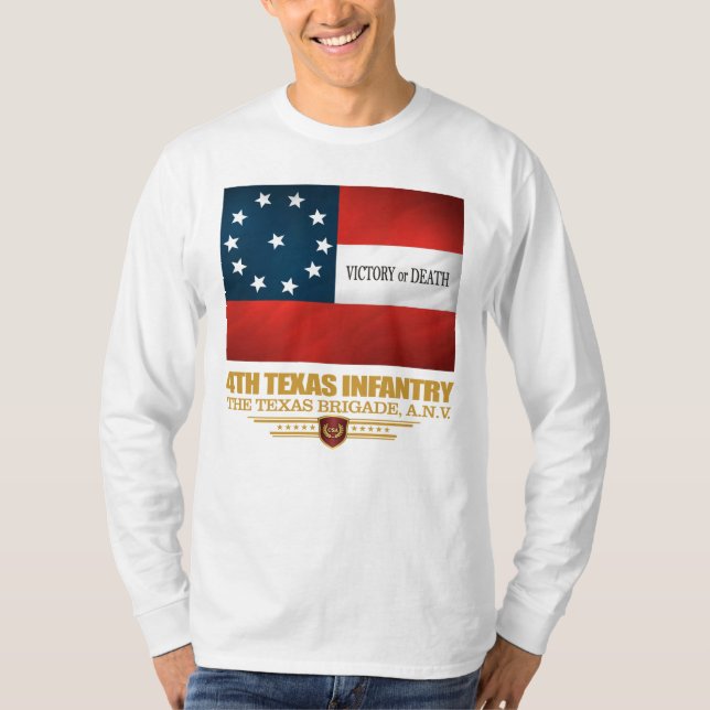 T-shirt 4e infanterie du Texas (Devant)