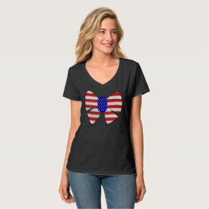 T-shirt 4e juillet Vêtements Amérique USA Drapeau Patrioti