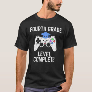T-shirt 4E Niveau Gamer Complet Classe De 2021 Grad
