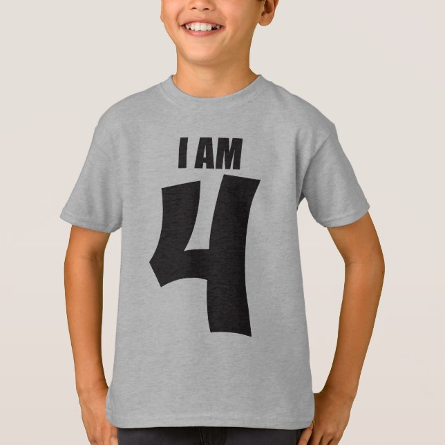 T-shirt 4ème Anniversaire ! (Devant)