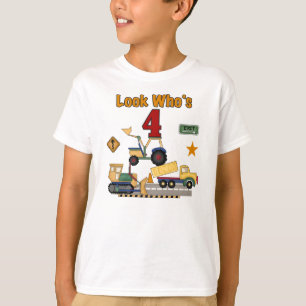 T-shirt 4ème anniversaire de construction