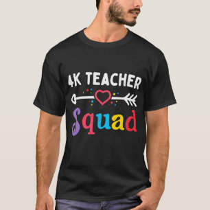 T-shirt 4k enseignant équipe 4k enseignant quatrième équip