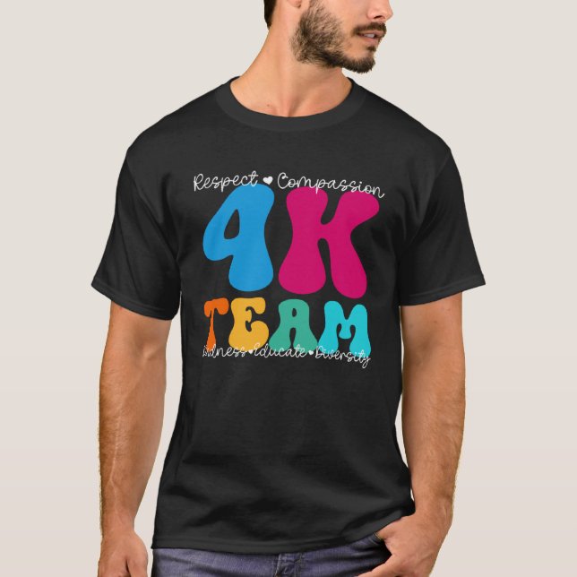 T-shirt 4K Team Appreciation Week Back to School (Devant)