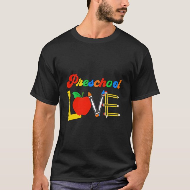 T-shirt 4Th Grade Love Teacher Student Back To School 2023 (Devant)