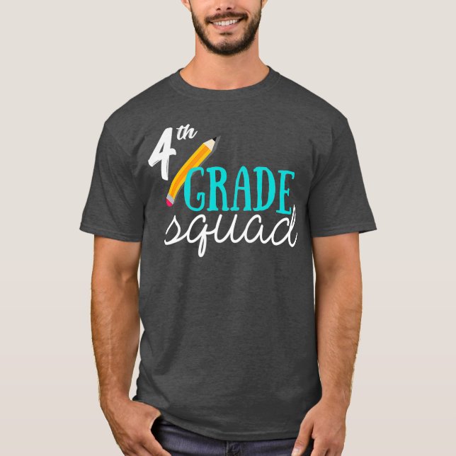 T-shirt 4th Graders de Fourth Grade (Devant)
