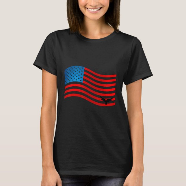 T-shirt 4th of July America Patriotic Day (Devant)