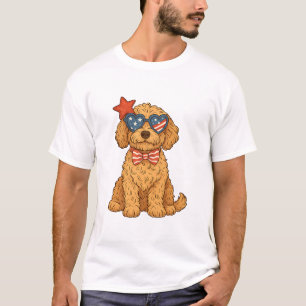 T-shirt 4th of July Dog