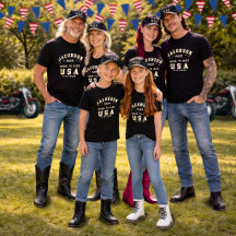 4th Of July Family Photos Born To Ride Customize