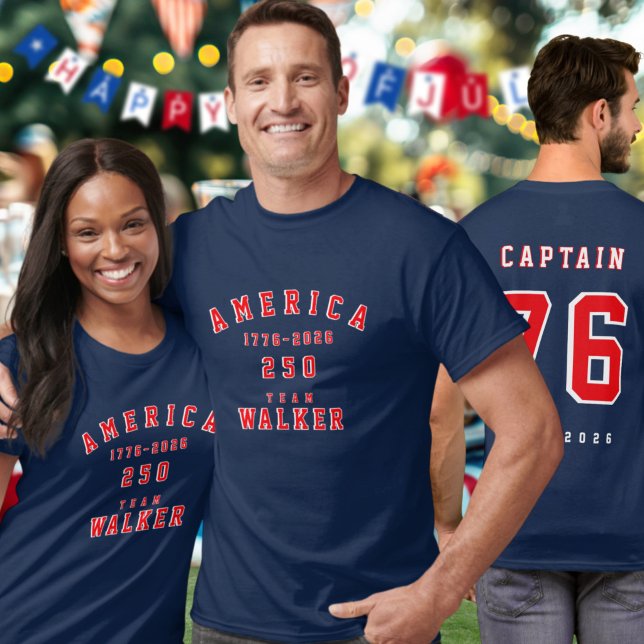 T-shirt 4th Of July Family Photos Matching Group Customize (Créateur téléchargé)