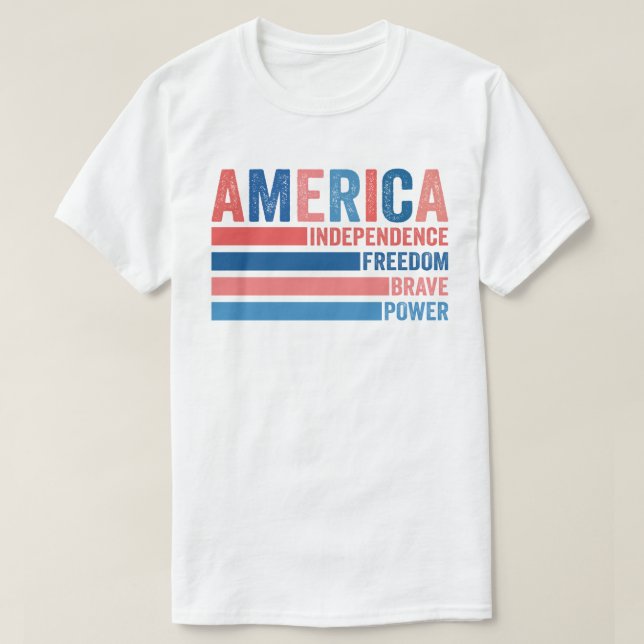 T-shirt 4th of july shirt civil rights shirt black pride  (Design devant)