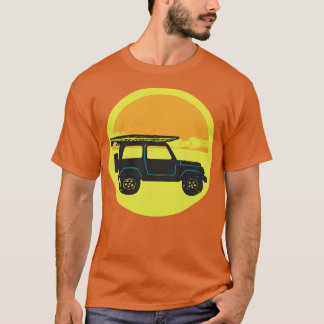 T-shirt 4x4 avec Surboard et Sun