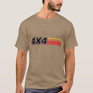 T-shirt 4X4 des années 80