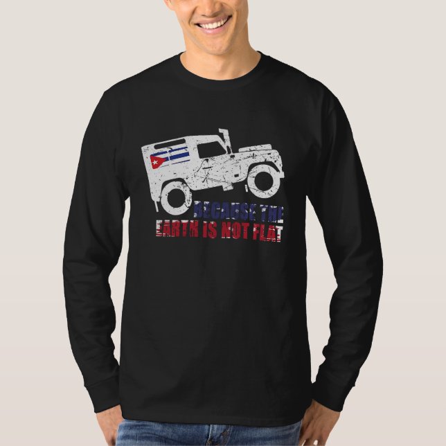 T-shirt 4x4 Earth Rover Cuba (Devant)