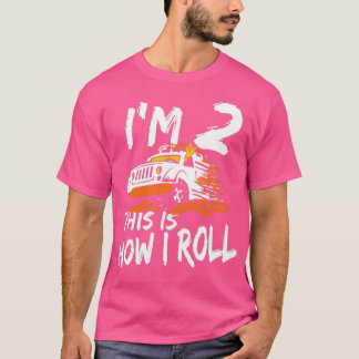 T-shirt 4x4 Monster Truck Ix27m 2 voici comment je roule N